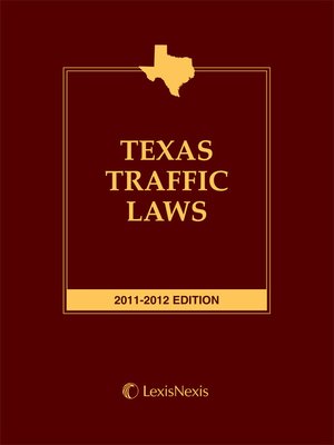 cover image of Texas Traffic Laws